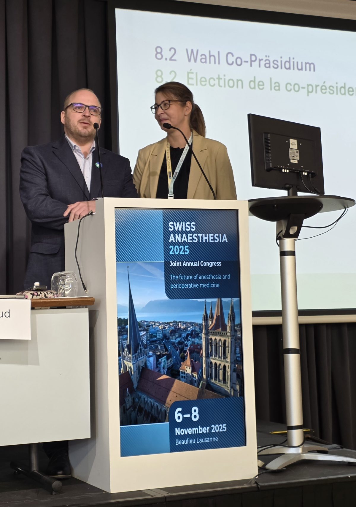 SIGA-FSIA, SwissAnaesthesia et assemblée générale 2025: Passage de témoin à la présidence