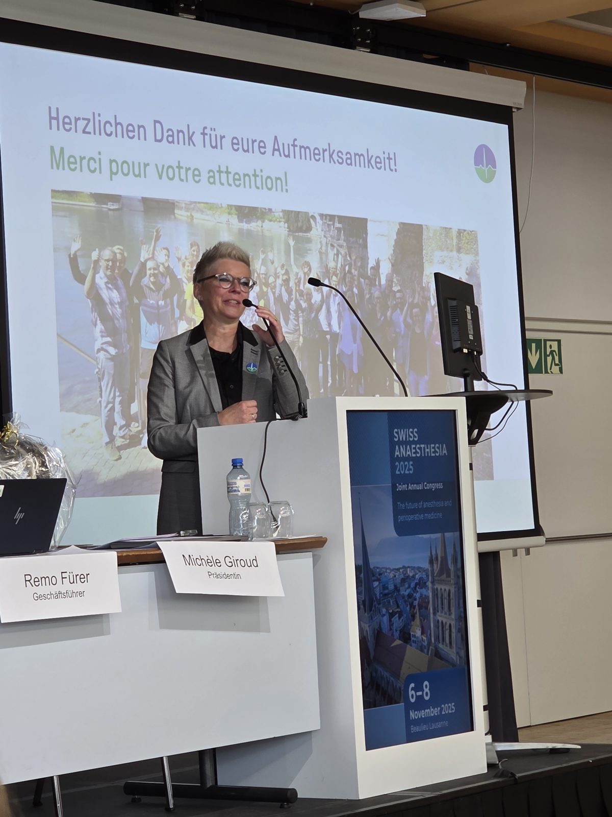 SIGA-FSIA, SwissAnaesthesia et assemblée générale 2025: Passage de témoin à la présidence