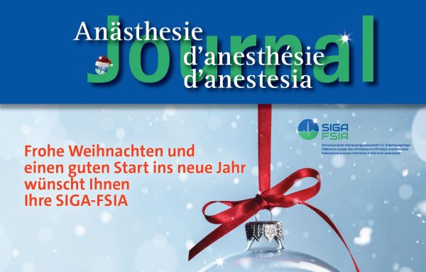 SIGA-FSIA, Anästhesie Journal Nr. 4 / 2023